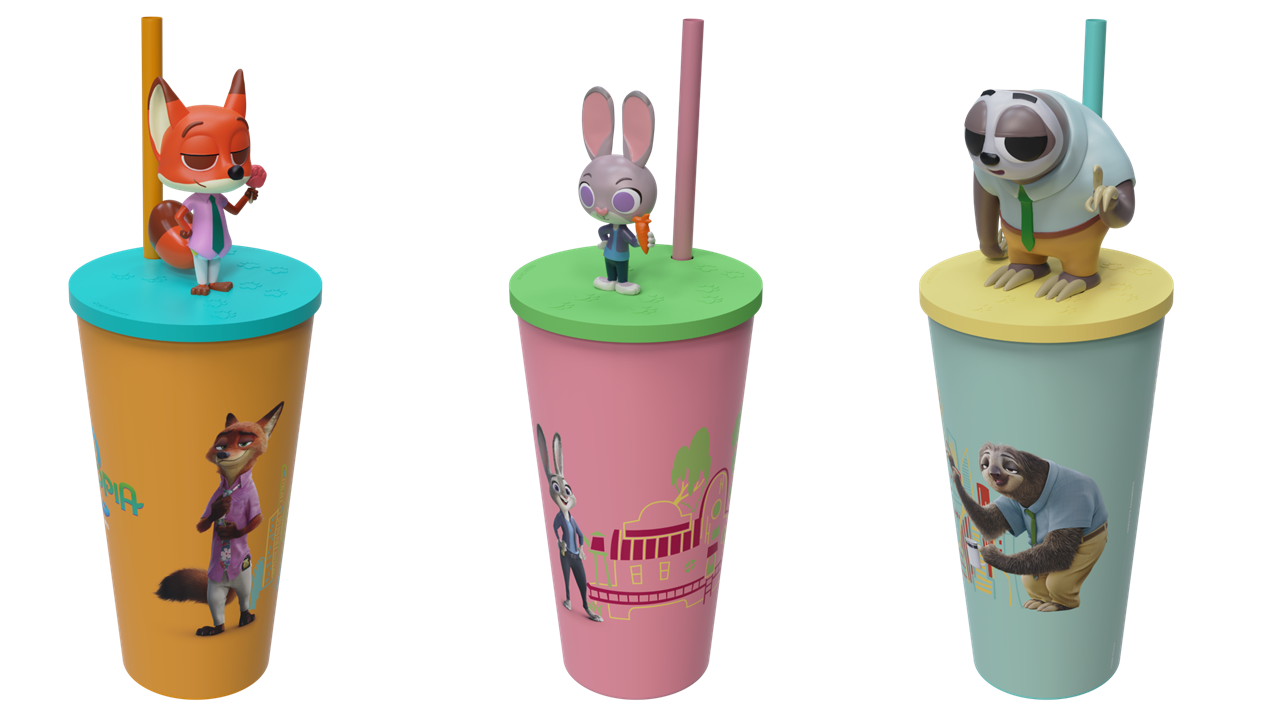 PRE VENTA - Vasos EXCLUSIVOS Zootopia 2