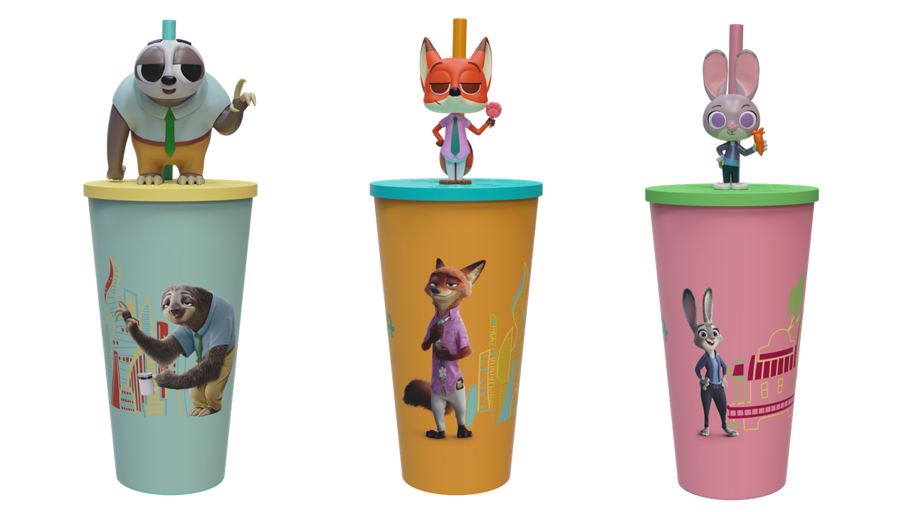 PRE VENTA - Vasos EXCLUSIVOS Zootopia 2