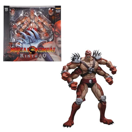 Paquete de 2 entradas al Fan más Fan de Mortal Kombat II + Ubicación premium en función exclusiva de fans + Popera Shao Khan + Figura exclusiva de Kintaro 17cm única en Uruguay + Sala de cine privada para jugar Mortal Kombat