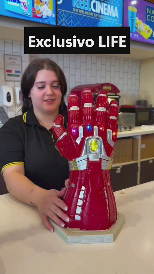 Popera EXCLUSIVA Guante GIGANTE Iron Man con las gemas del infinito