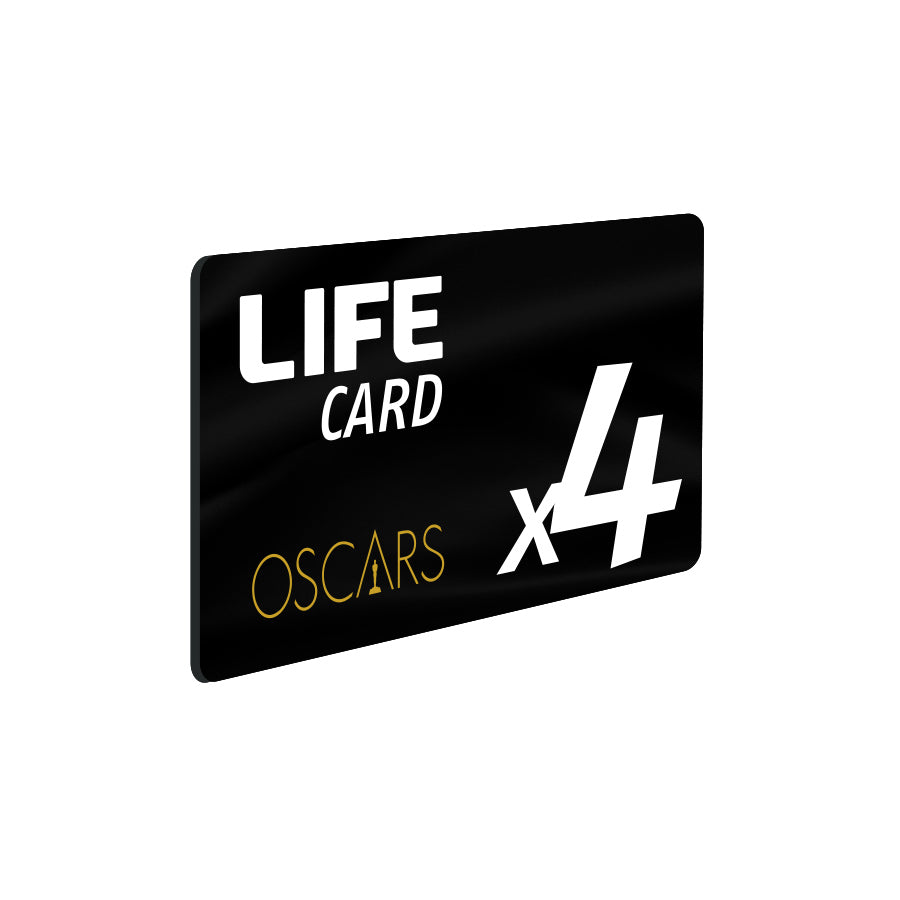 Life Card - 4 Peliculas Nominadas al Oscar
